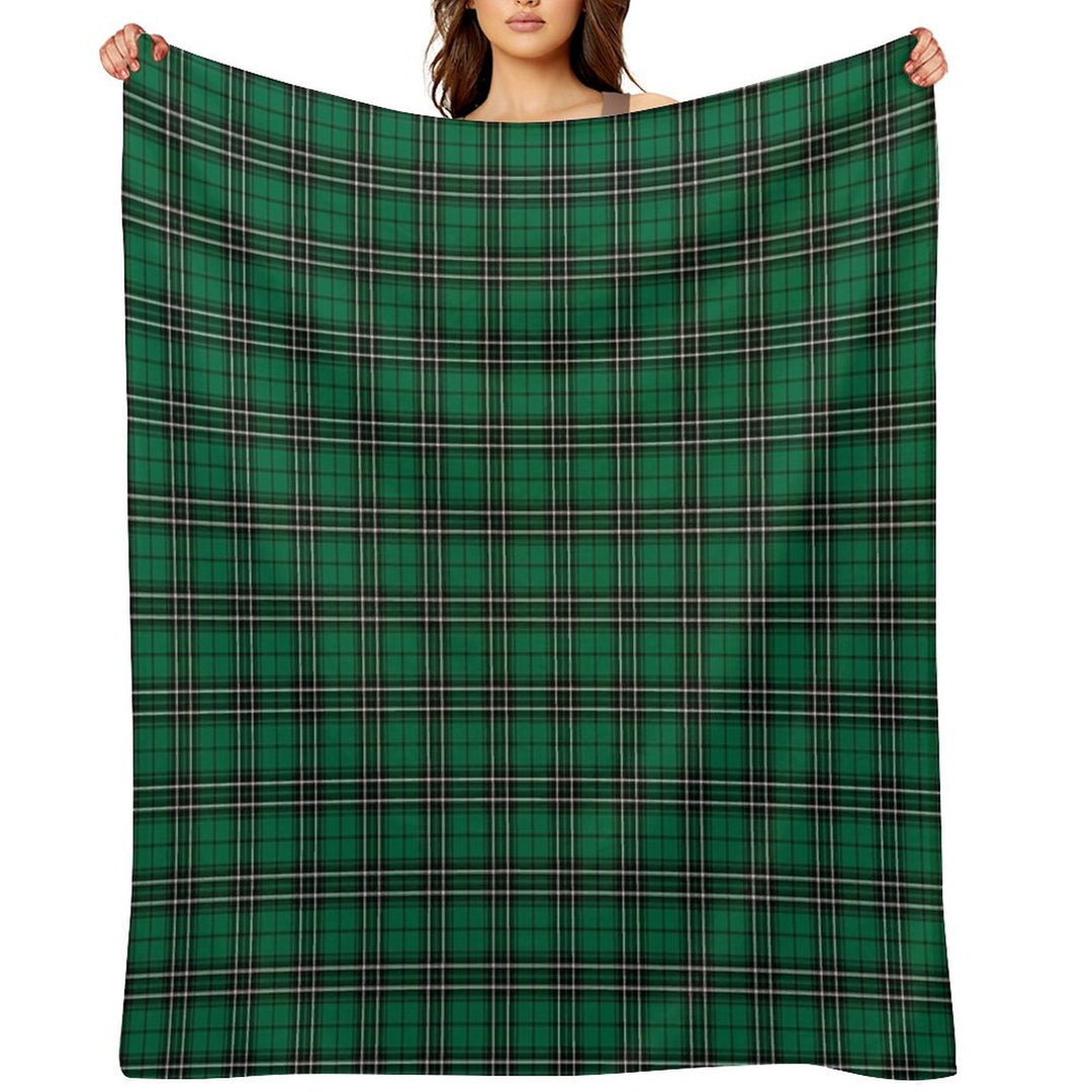Clan MacLean Hunting Tartan Gift-ready Throw Blanket