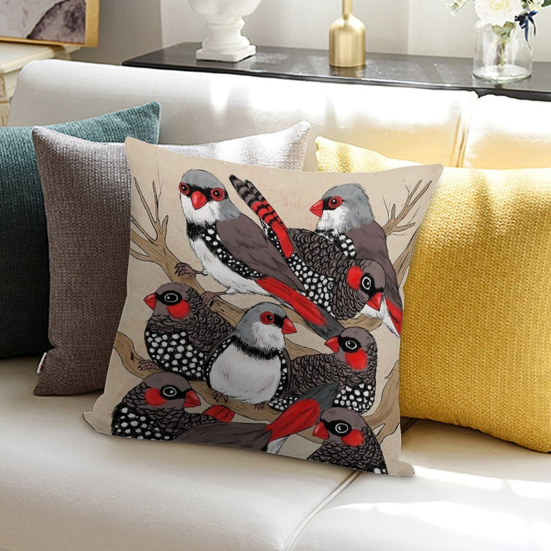 Firetails Soft Decorative Cover Throw Pillow