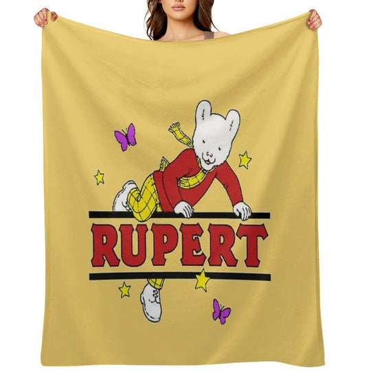 Rupert Bear Premium Throw Blanket