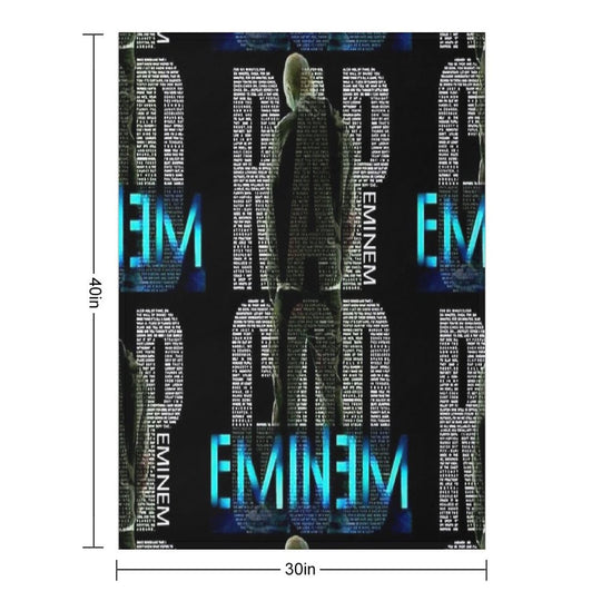 Rap God Eminem Travel-friendly Throw Blanket