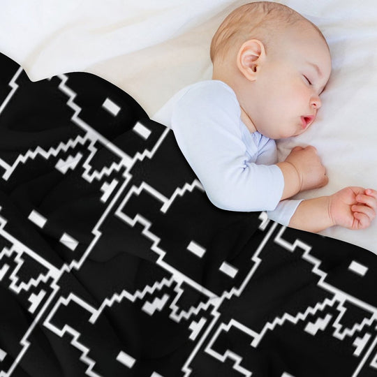 Omori Cat Mewo Sustainable Throw Blanket