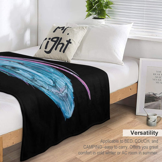 Ouija Macc Velvety-soft Throw Blanket