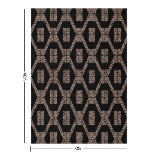 Decorative Geometric Design12 Premium Throw Blanket