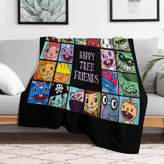Happy Tree Friends Comfort Throw Blanket