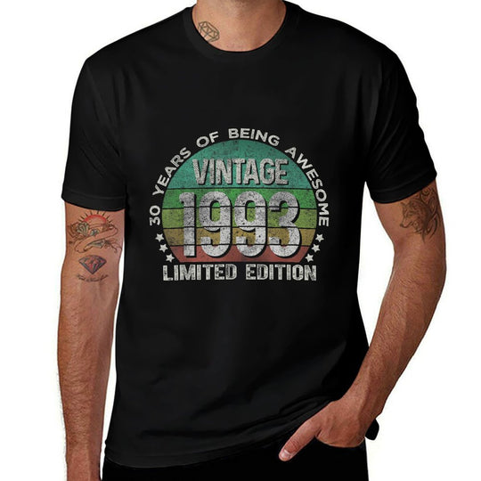 Vintage 1993 30 Year Old Gifts Limited Edition 30th Birthday  Classic T-Shirt