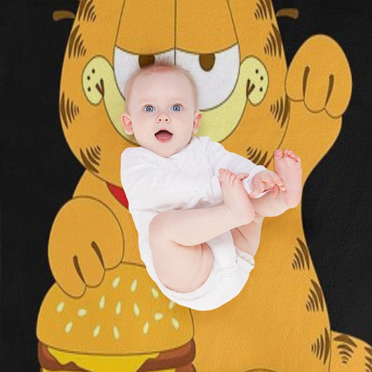 Lucky Garfield Multi-functional Throw Blanket