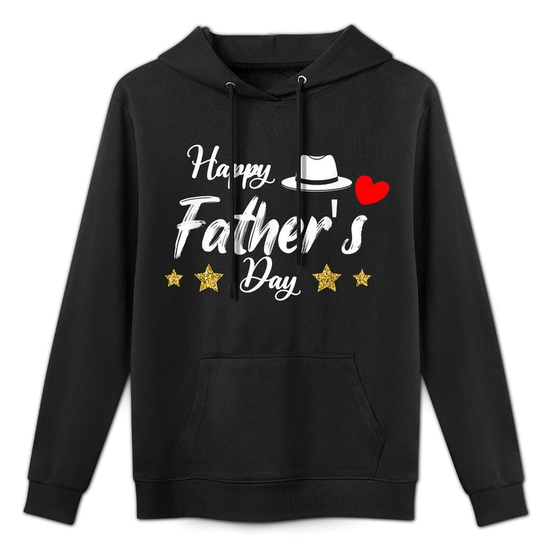 Happy Fathers Day 2025 Tshirt for Men Dad Grandpa Love Durable Construction Hoodie