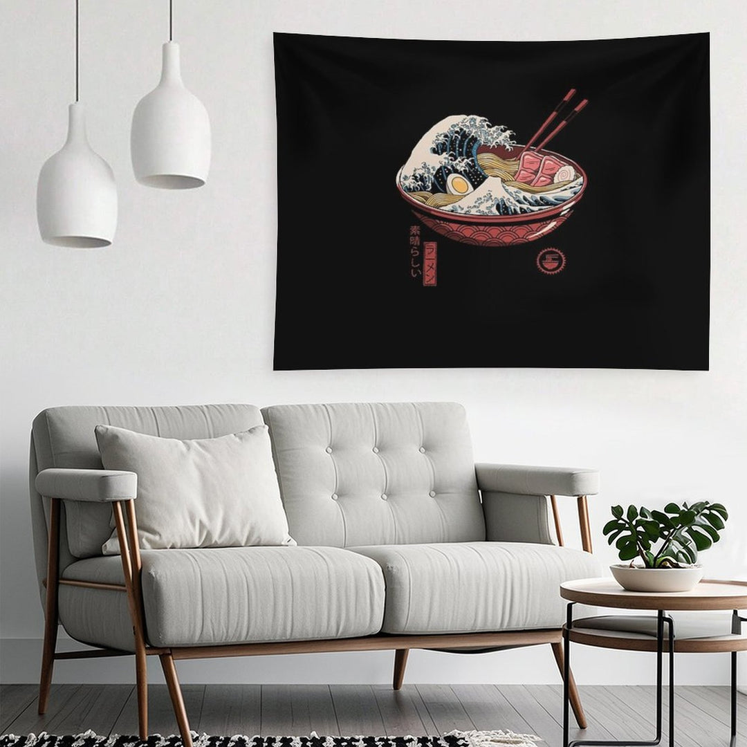 Great Ramen Wave Tapestry