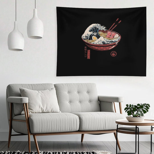 Great Ramen Wave Tapestry
