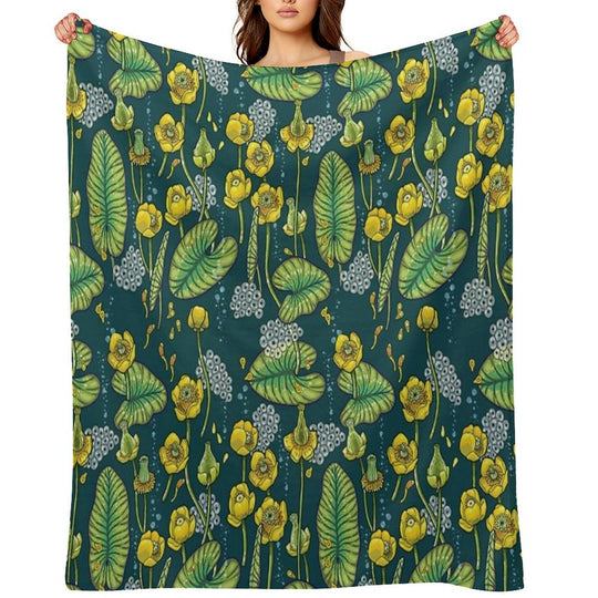 River of Mystery Lightweight Throw Blanket