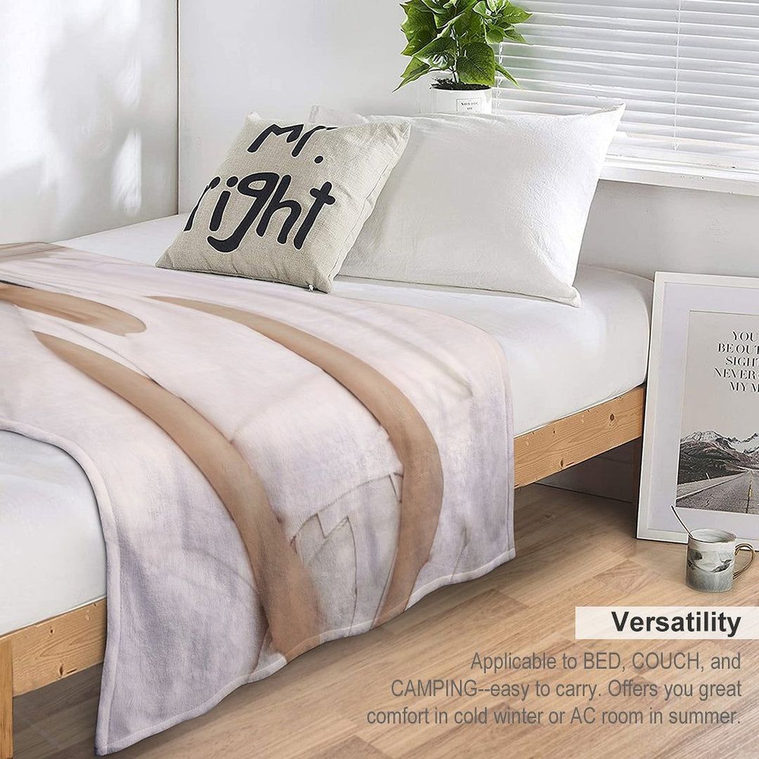 Jimin Face Quick-dry Throw Blanket