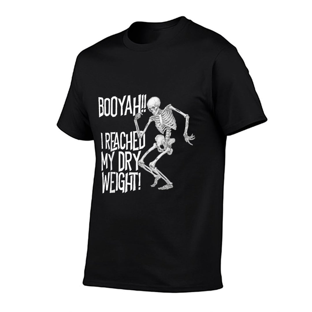 Skeleton I Reached My Dry Weight A Funny Dialysis Patient  Wrinkle-resistant T-Shirt