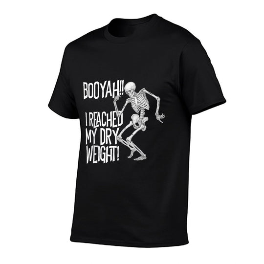 Skeleton I Reached My Dry Weight A Funny Dialysis Patient  Wrinkle-resistant T-Shirt
