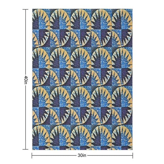 Patchwork Quilt Velvety-soft Throw Blanket