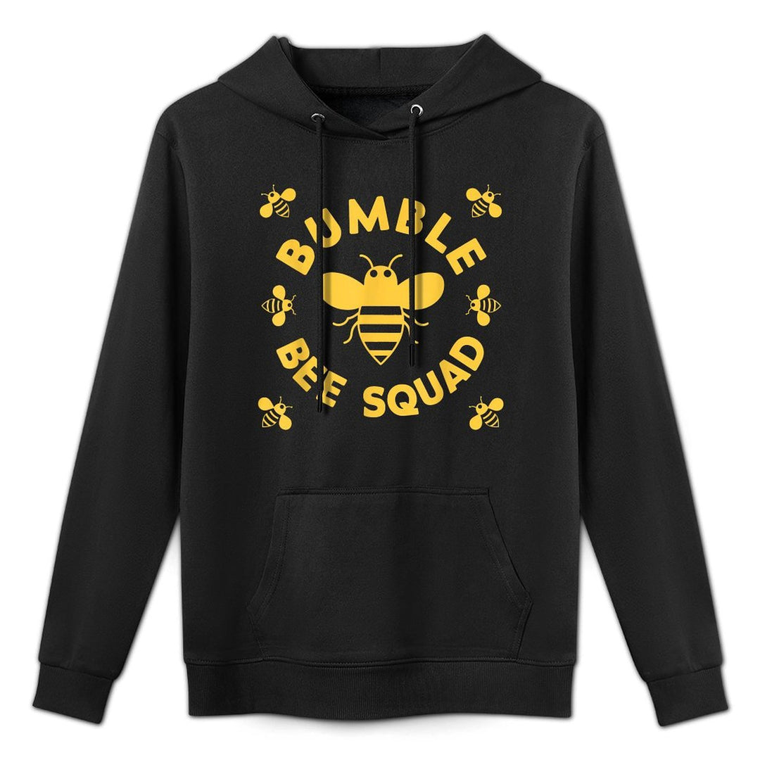Bumble Bee Squad Bumblebee Team Family Friends Easy Care Hoodie