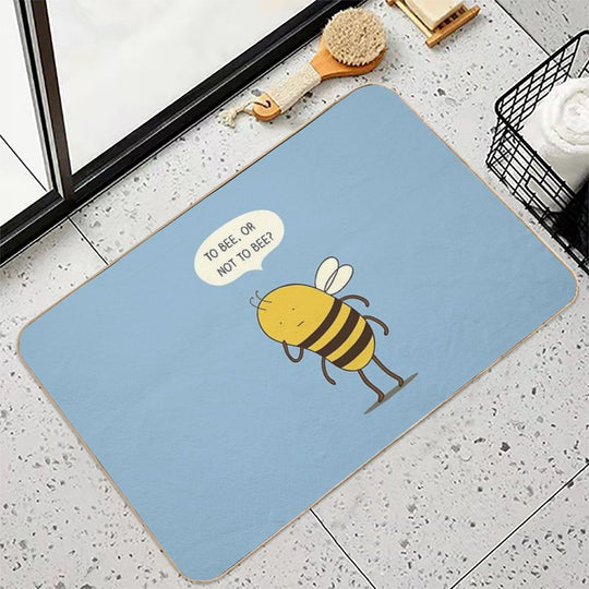 Confused Bee  Multi-Purpose Bath Mat