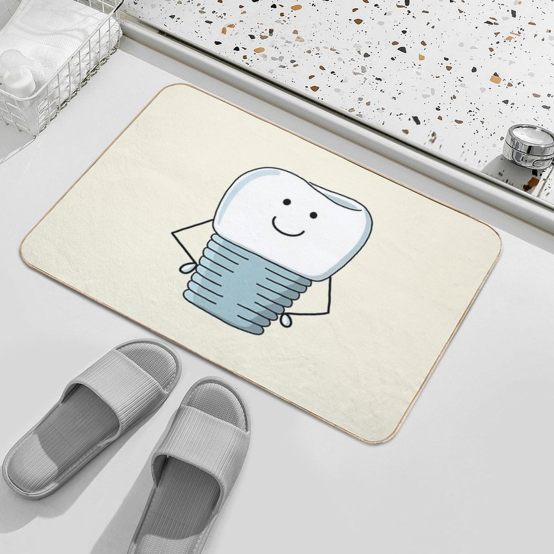 Implant Crown Durable Bath Mat