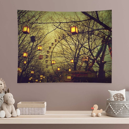 Fairy Wheel Tapestry