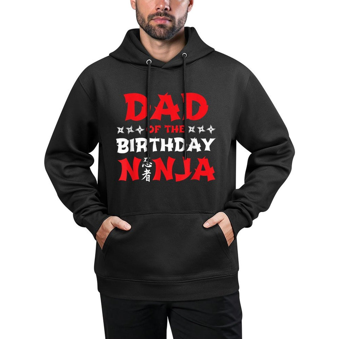 Birthday Ninja - Kids Party - Dad of The Birthday Ninja Pilling-Resistant Hoodie