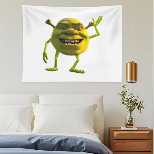 Shrek Wazowski Tapestry