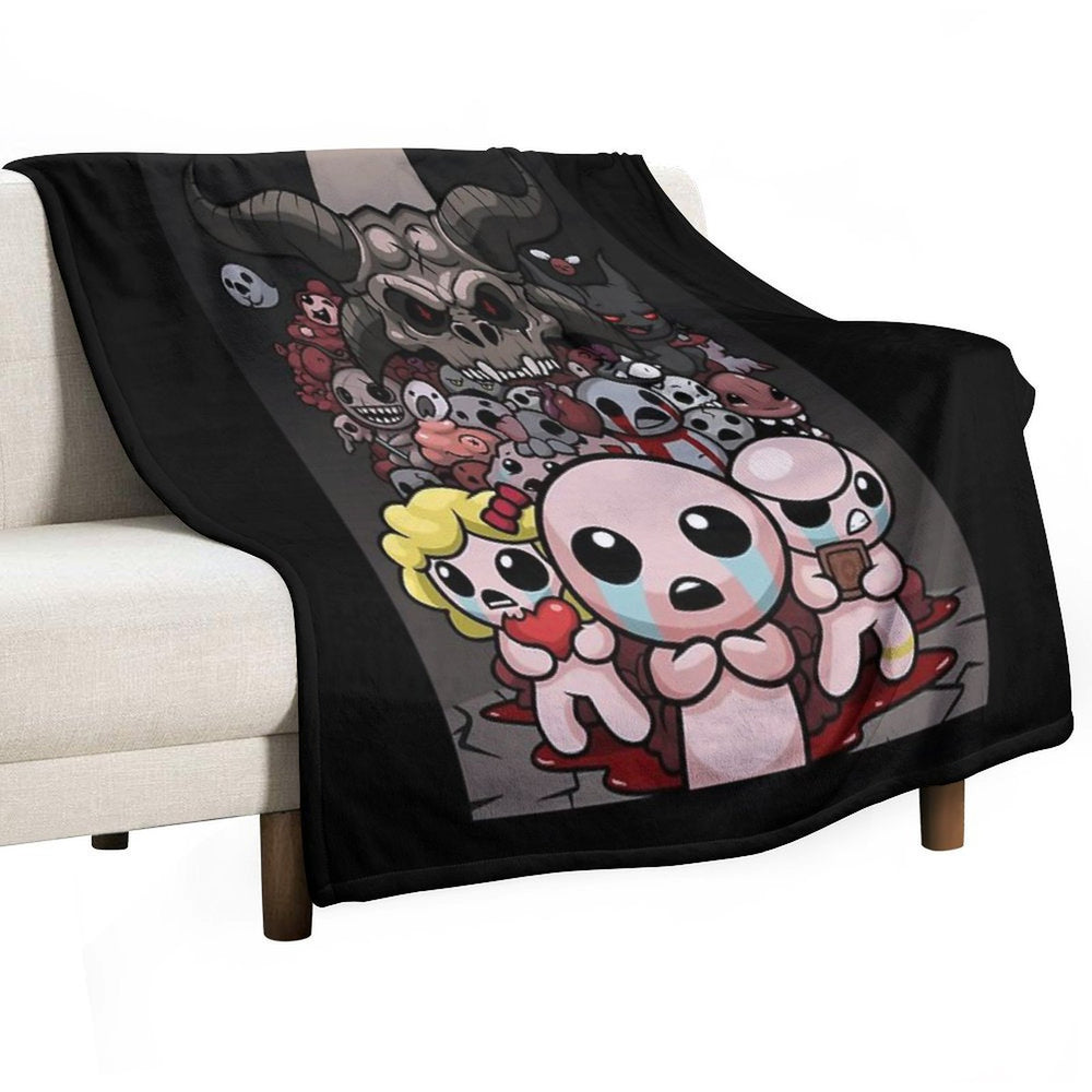 The Binding of Isaac Travel-friendly Throw Blanket