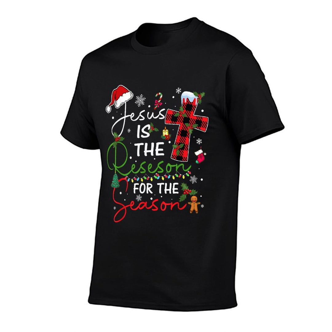 Jesus Is The Reason for The Season Christmas Xmas Christian  Easy-care T-Shirt