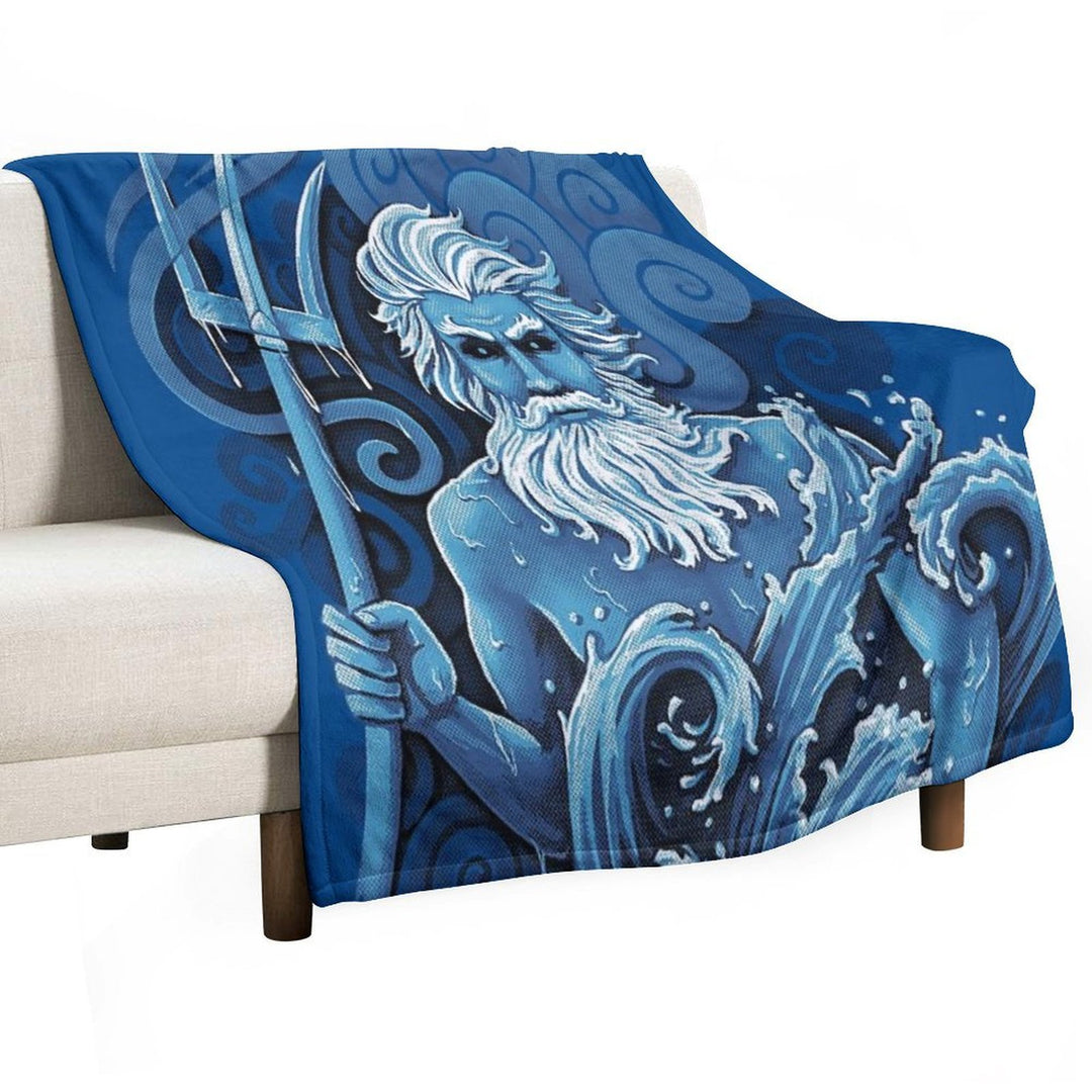 Poseidon Premium Throw Blanket
