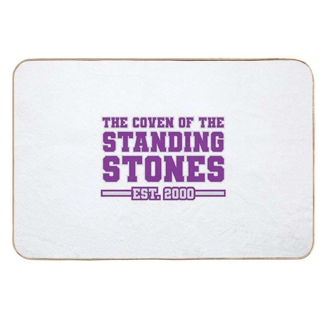 Standing Stones Varsity  Repositionable Bath Mat