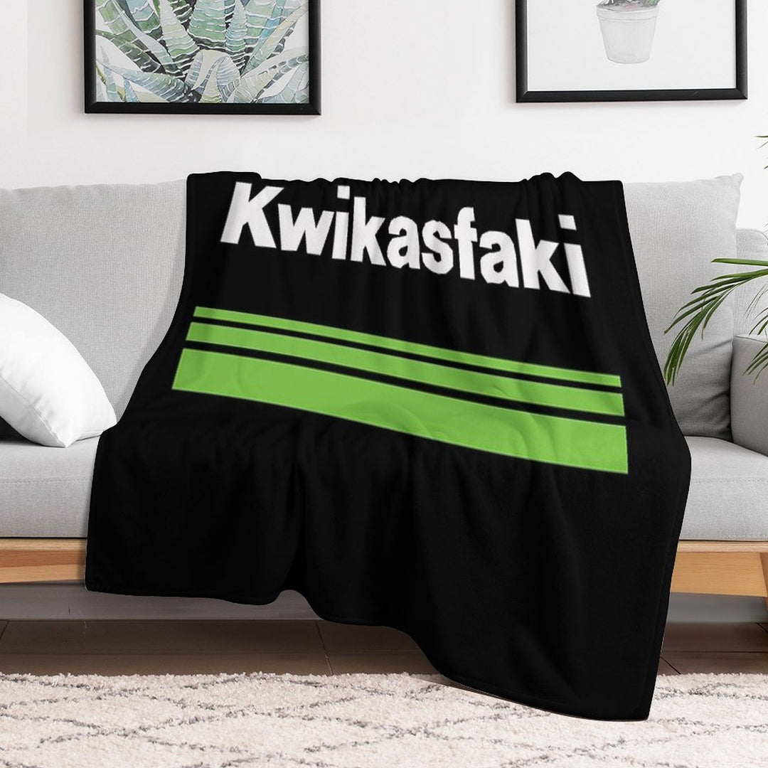 Kawasaki Kwikasfaki Comfort Throw Blanket