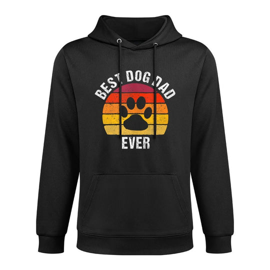 Best Dog Dad Ever, Dog Father For Men Dog Lover Layering Staple Hoodie