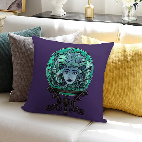 Madame Leota, No Background Soft Warmth Comfort Throw Pillow