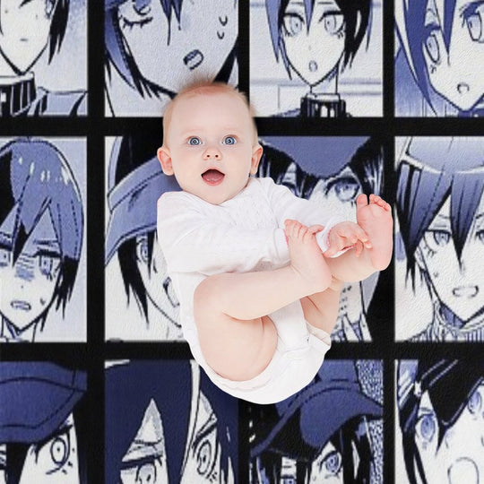 Shuichi Manga Collection (Colored) Plush Throw Blanket