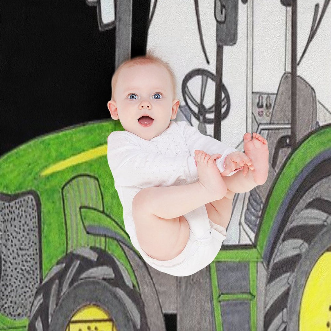 TRACTOR Lightweight Throw Blanket