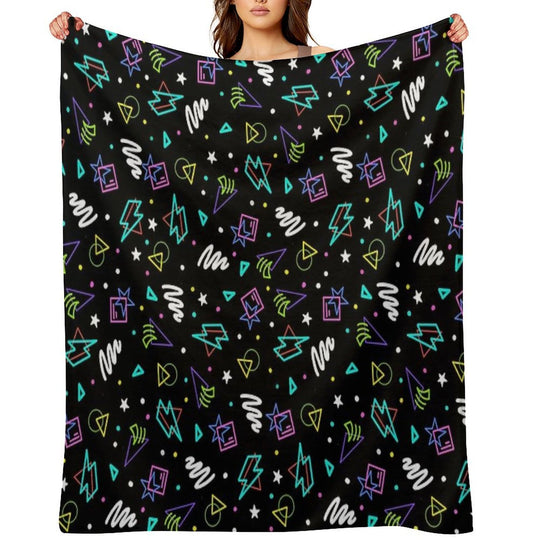 FNAF Security Breach Arcade Carpet Design All-season Throw Blanket