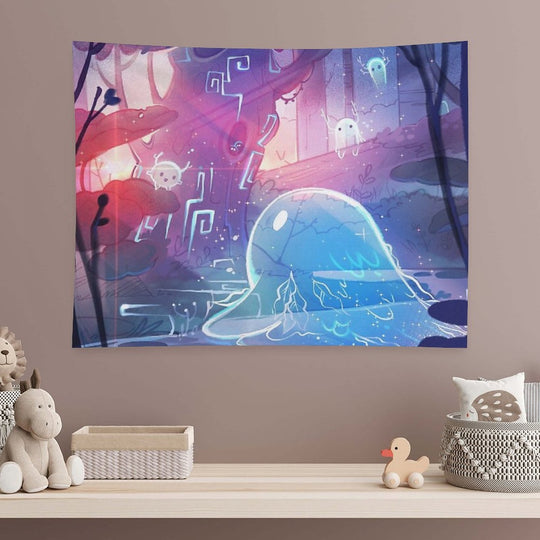 The Silence of Dawn Tapestry