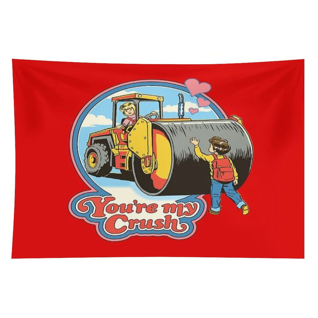 You're My Crush Tapestry