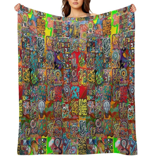 Graffiti 21 Tapiz 11 Lightweight Throw Blanket