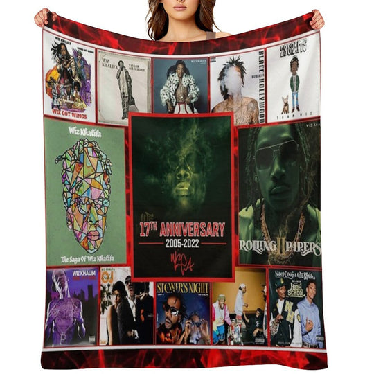 Greatest Albums 17th Anniversary 2005-2022 Lightweight Throw Blanket