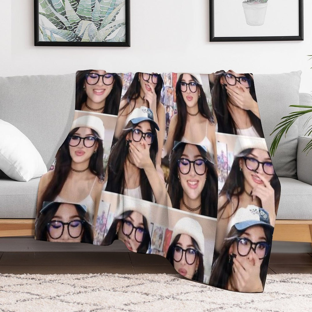 Sssniperwolf Collage Anti-pilling Throw Blanket