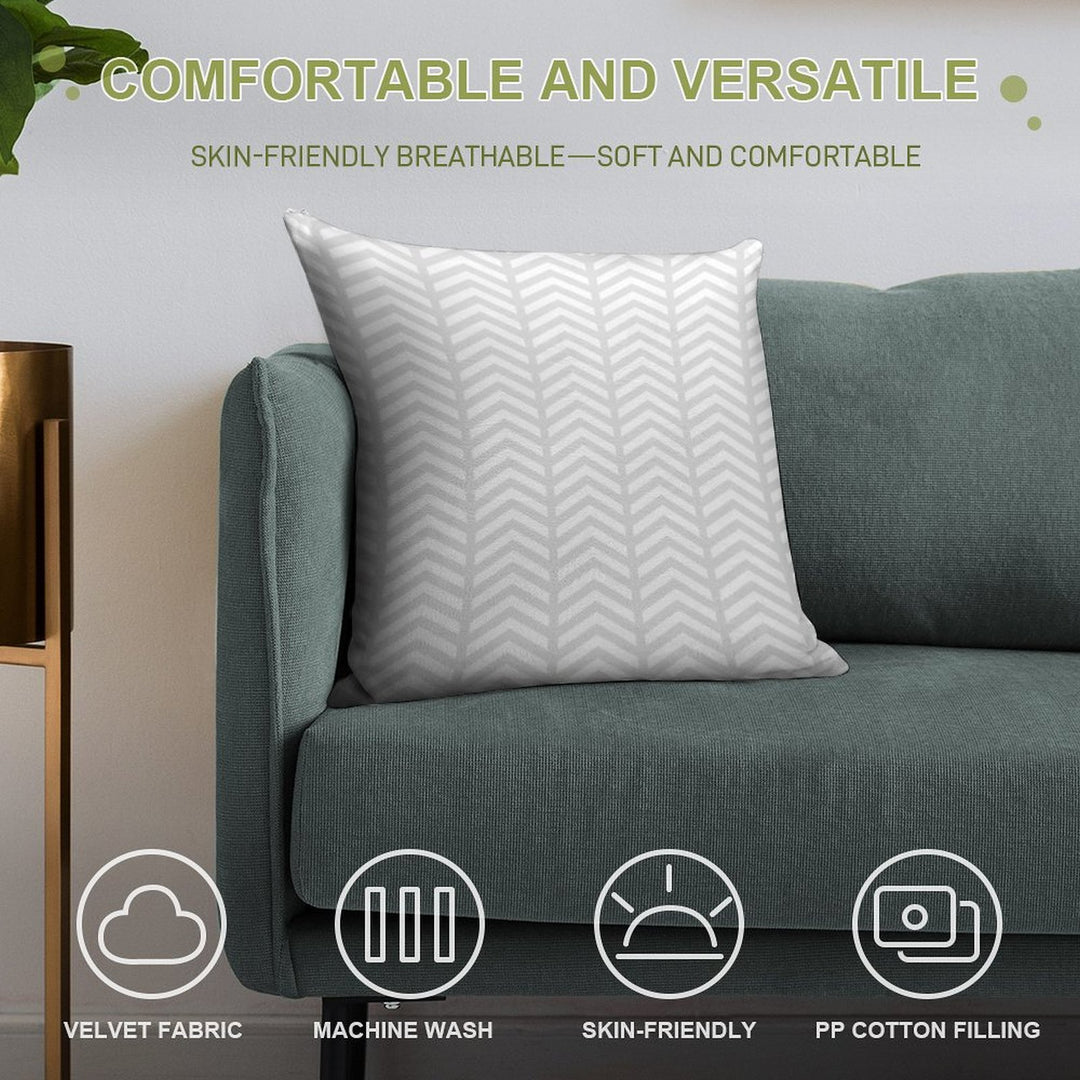 Going Nowhere (Light) Soft Skin-Friendly Throw Pillow