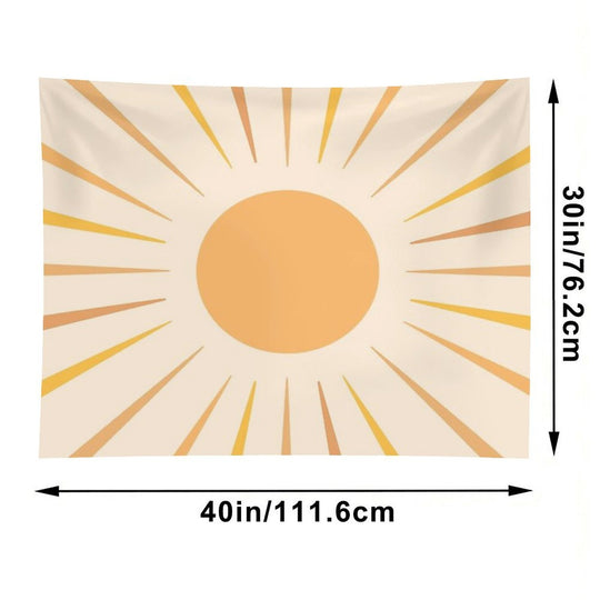 Boho Sun Sunrise Tapestry