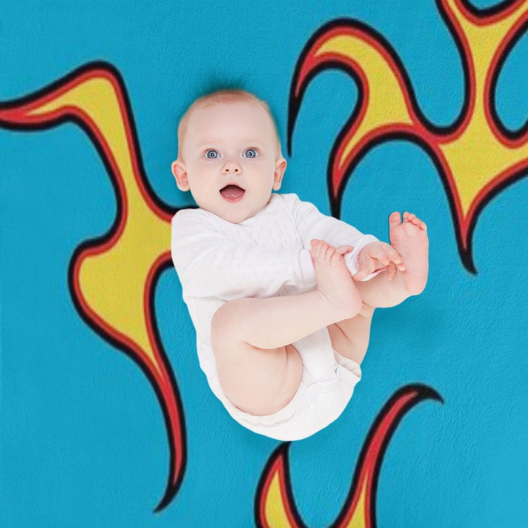 GOLFWANG Flames Quick-dry Throw Blanket