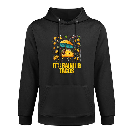 Its Raining Tacos Funny Taco Lovers Kids Girls Boys Easy Care Hoodie