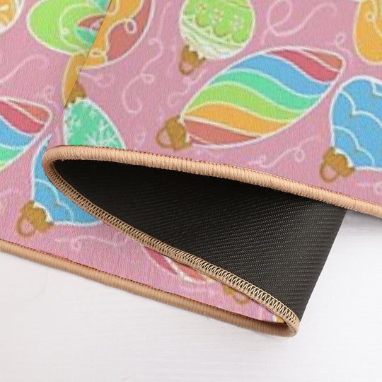 Fa La La Ti Da Ornaments  Multi-Purpose Bath Mat