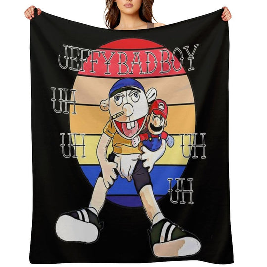 JEFFY Sml Hot Selling! All-season Throw Blanket