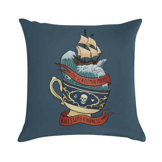 The Gentelman Pirate Our Flag Means Death Soft Style Accent Throw Pillow