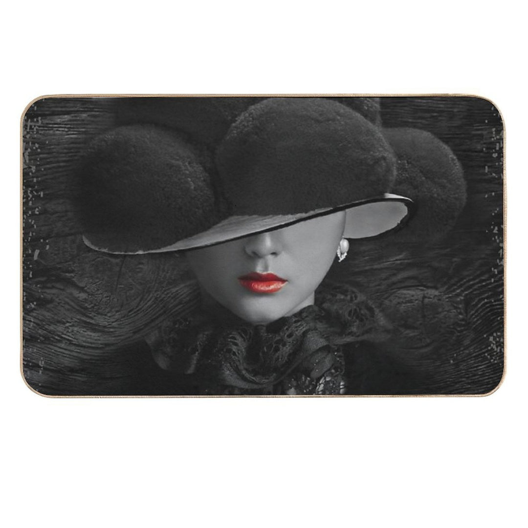 Black Forest Lady Mystic 5.0  Pet-Safe Bath Mat