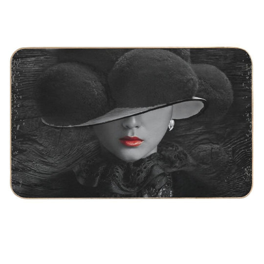 Black Forest Lady Mystic 5.0  Pet-Safe Bath Mat