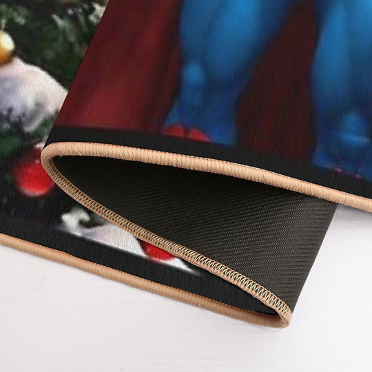 A Super Christmas 1  Absorbent Bath Mat