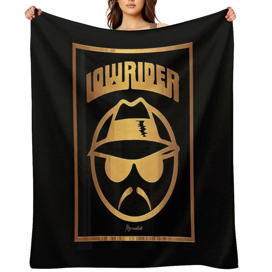 LOWRIDER GOLD T SHIRT Anti-pilling Throw Blanket